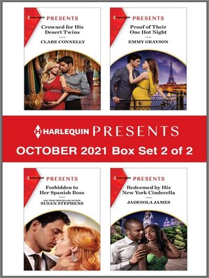 cover image of Harlequin Presents October 2021--Box Set 2 of 2